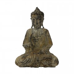 BUDDHA ANTIK LOOK SOAR WOOD 33 